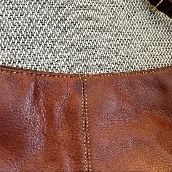 Brown Genuine Leather Liz Claiborne Bag - Picture 4 of 8